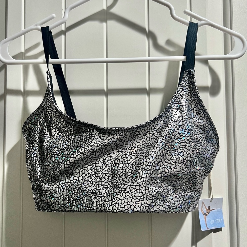 *Rare* Onzie holographic cage bra size L